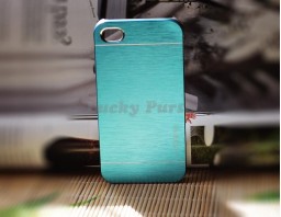 Чехол-бампер для iPhone 4/4S motomo (голубой)