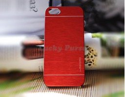 Чехол-бампер для iPhone 5S/5 motomo (красный)