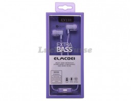 Наушники с микрофоном ELMCOEI EV110 (фиолетовый)