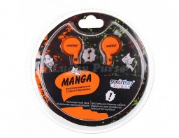 Наушники 3.5 мм Smartbuy MANGA (оранжевый)