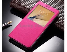 Чехол-книжка для Samsung Galaxy A3 2017 (розовый)