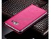Чехол книжка для Samsung Galaxy A3 2017, S-View (розовый)