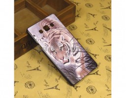 Чехол-бампер для Samsung Galaxy A7 "Tiger"