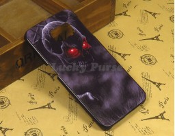 Чехол-бампер для Galaxy S6 Edge "Skull"